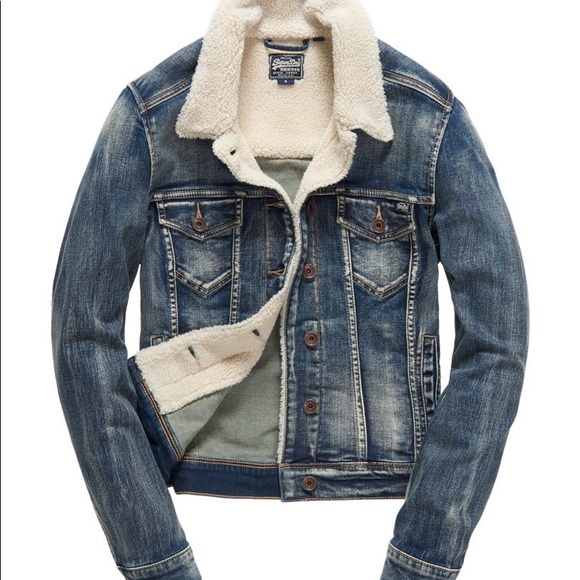 SuperDry vintage jean jacket - Picture 2 of 5